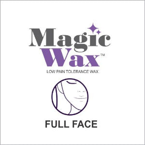 Magic Wax Hair Removal - Full Face Single Treatment