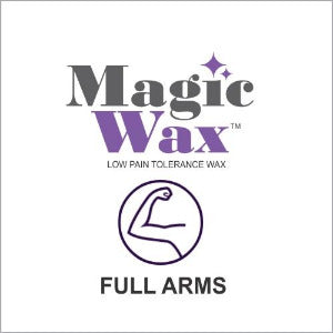 Magic Wax Hair Removal - Full Arms Single Treatment