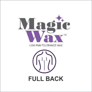Magic Wax Hair Removal - Full Back Single Treatment