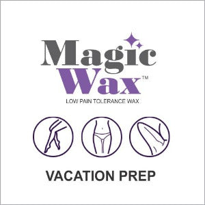 Magic Wax Hair Removal - Smart Vacation Prep (Underarm/Bikini/Legs) single treatment