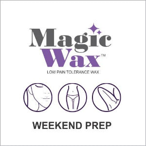 Magic Wax Hair Removal - Weekend Prep (Brows/Bikini/Underarms) single treatment